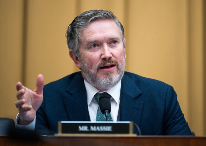 Massie ousted in Kentucky primary by Trump-backed challenger
