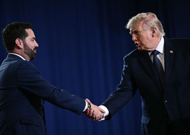 Trump tests midterm coattails with visit to Lawler’s ‘Harris district’