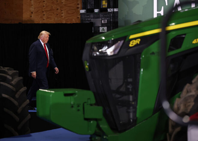 Trump’s early midterm stops only touch on lawmakers
