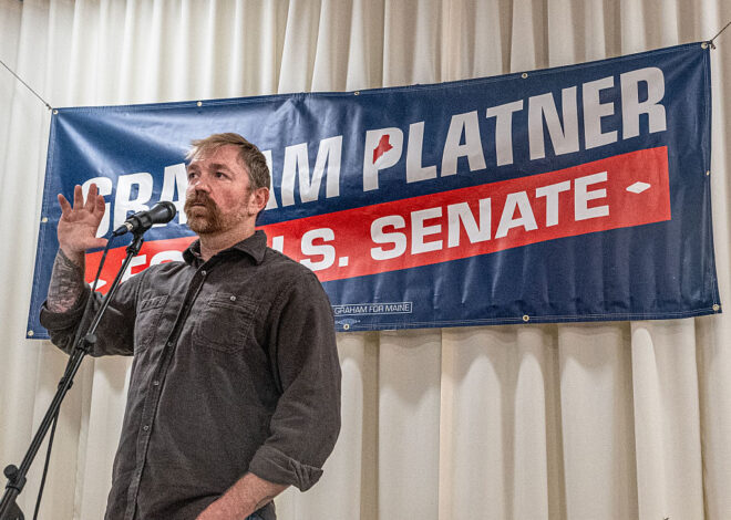 Platner clinches Democratic nod to take on Collins in Maine