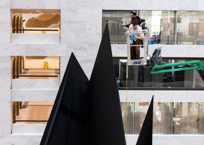 It could be a very cloudy month in the Hart atrium
