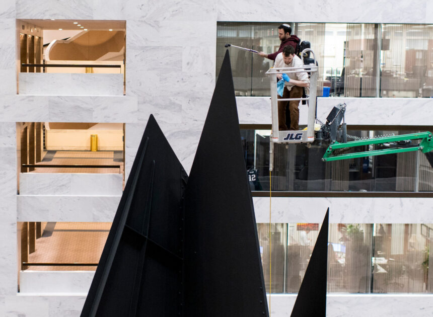 It could be a very cloudy month in the Hart atrium
