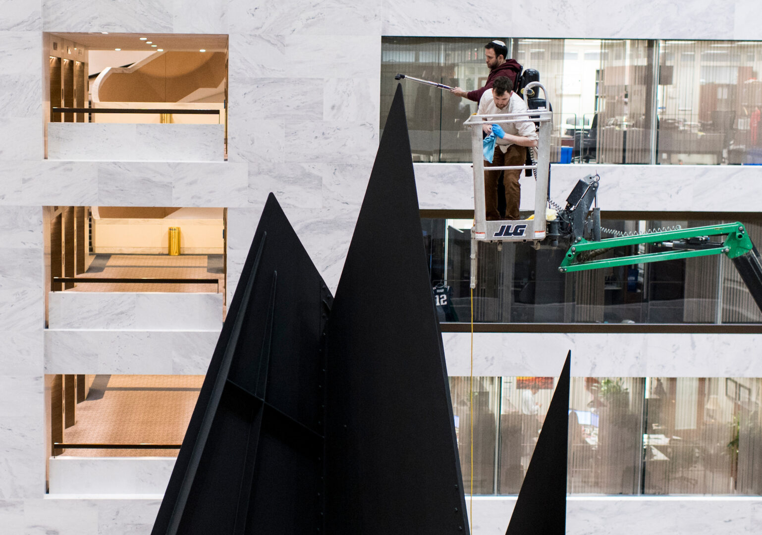 It could be a very cloudy month in the Hart atrium
