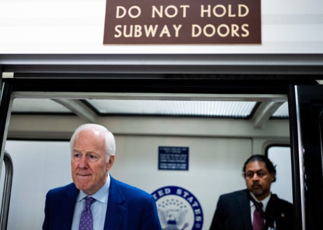 Cornyn won’t ‘cave’ on Blanche, he says