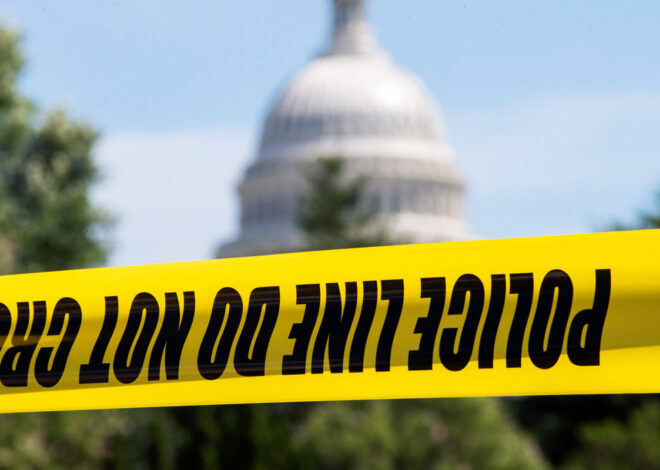 Man arrested at Capitol barricade had a gun in his lap, police say
