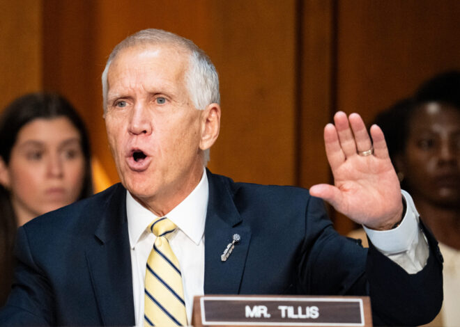 Tillis adds a new condition to his vote for Blanche