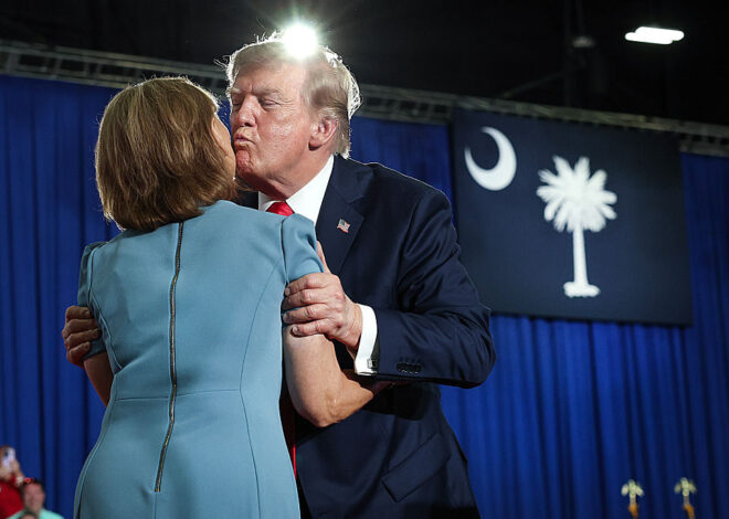 The name Trump didn’t utter while stumping for Darline Graham