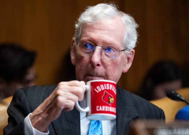 McConnell says he’s left rehab center to ‘continue my recovery at home’