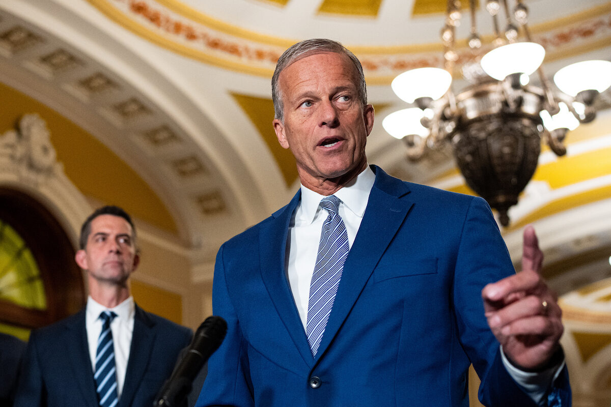 Thune doesn’t guarantee NIL bill votes this week even with SEC, Big 10 backing