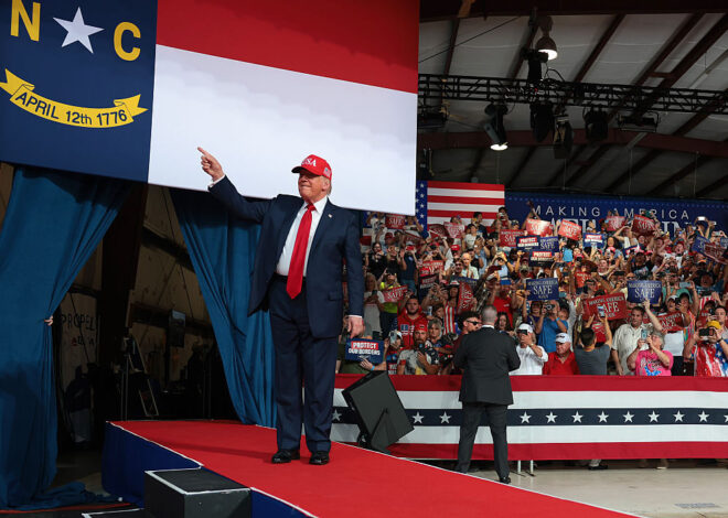 Trump slams Democrat Cooper as ‘weak’ on crime as he campaigns in North Carolina