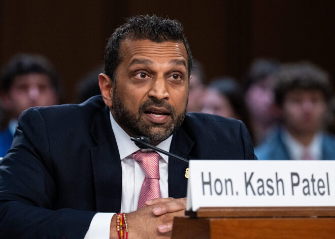 Patel won’t rule out FBI at the polls on Election Day
