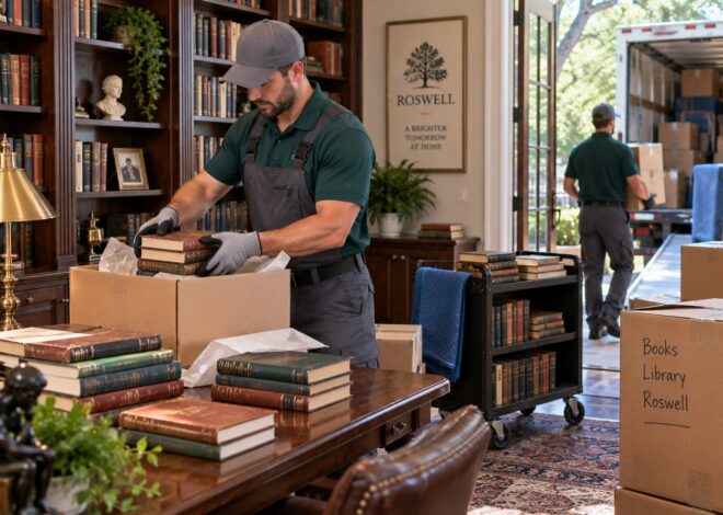 Moving a Home Library Between Roswell Properties Without Losing the Order