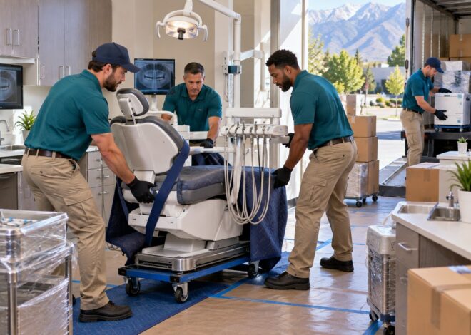 Moving a Dental Practice in Sandy: Protecting Equipment From Chair to New Office