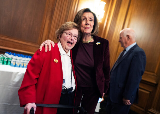 ‘Heroine to us’: Mikulski returns to the Hill to mark 90th birthday