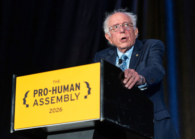AI ‘superintelligence’ ban proposed by Casar, Sanders