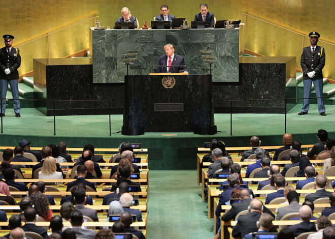 ‘Into hell’: Trump signals aggressive lame-duck foreign policy at UN
