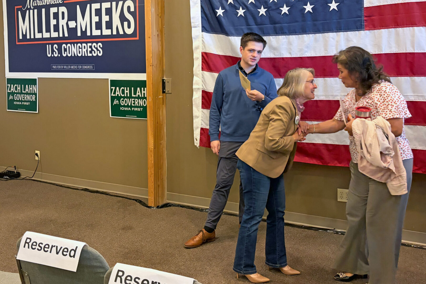 Suddenly competitive Iowa now pivotal to midterm election