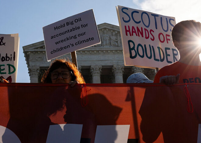 State climate suits face skeptical Supreme Court